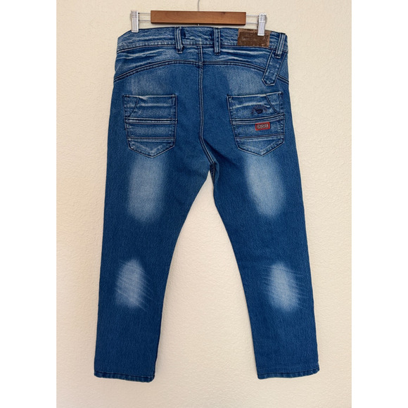 Diesel Only The Brave Straight Jeans Mens 33x29 Gorp Urban Streetwear Denim Vtg - Picture 1 of 15
